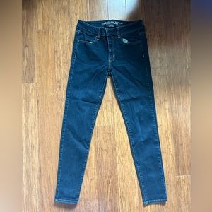 American eagle dark jeans women’s size 8